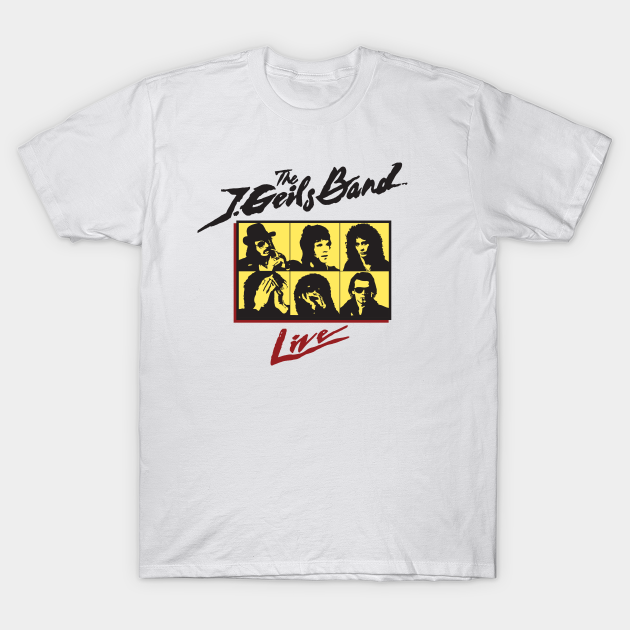 J. Geils Band Live J Geils TShirt TeePublic
